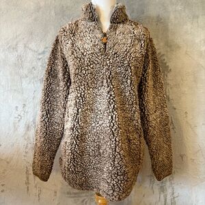 Simply Southern Cozy Cabincore Sherpa Teddy Bear Jacket Wmn’s Sz S